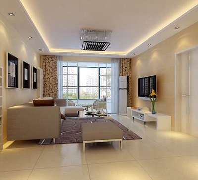 現(xiàn)代簡(jiǎn)約三居室裝修效果圖97平米10萬(wàn)現(xiàn)代簡(jiǎn)約三居室裝修案例大全-武漢裝修設(shè)計(jì)